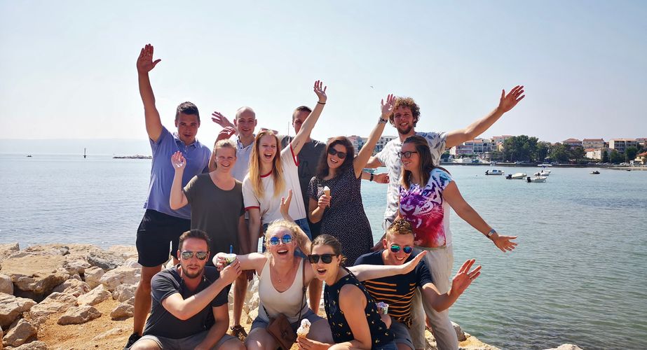 Groepsfoto Kroatie Comfort Groepsfoto Kroatie Comfort